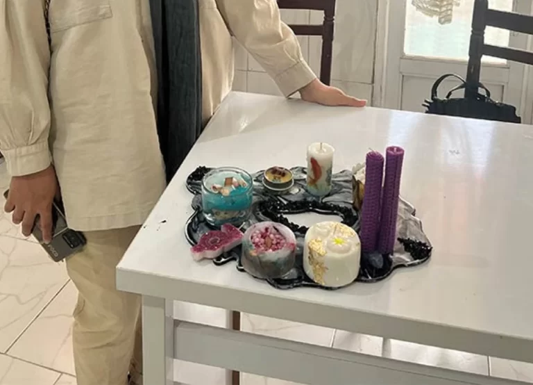 دوره حضوری شمع‌ سازی