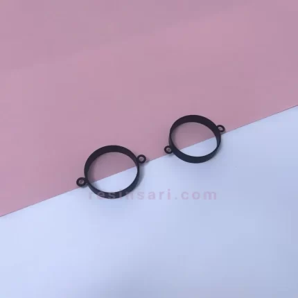 فریم دستبند دایره مشکی