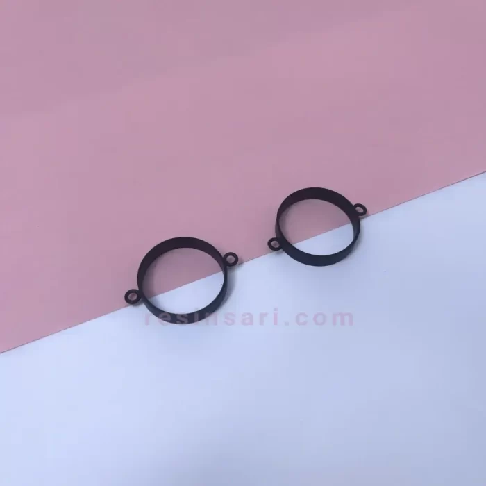 فریم دستبند دایره مشکی