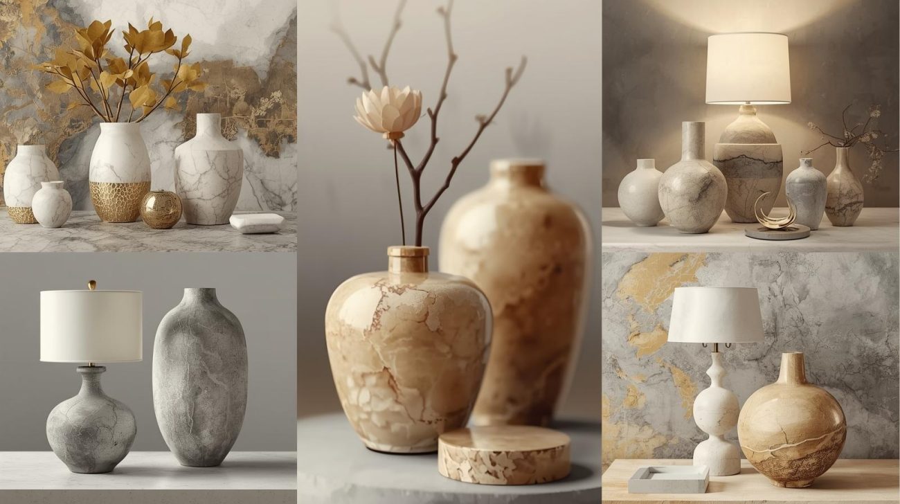 اکسسوری سنگ مصنوعی در دکوراسیون