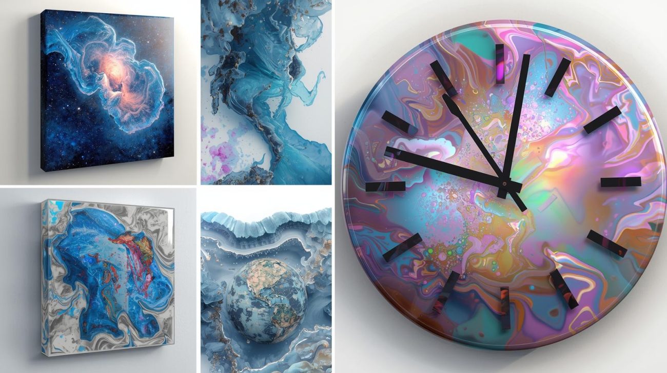 افکت های محبوب رنگ های رزینی