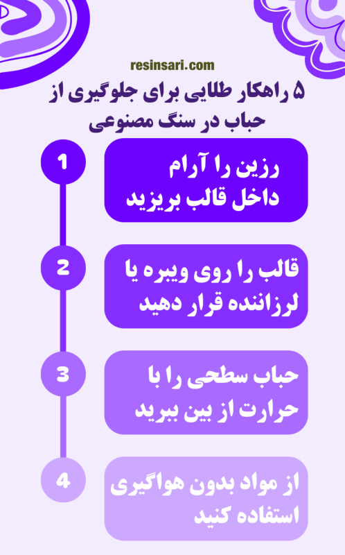 مشکلات رایج در ساخت سنگ مصنوعی دکوراتیور