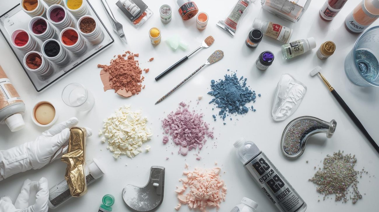 انواع رنگ های مخصوص رزین