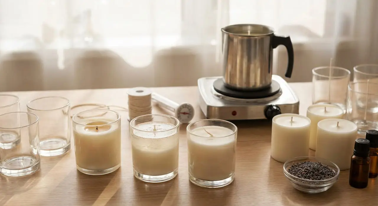 اصلاح اشتباهات شمع سازی